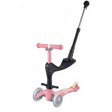 Седалка със стик за бутане и поставка за краката Mini 3in1 Deluxe Plus Set