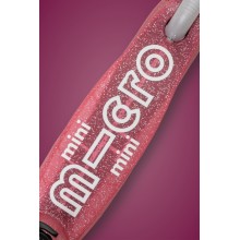 Тротинетка Micro Mini Deluxe Glitter LED