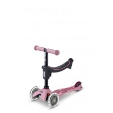 Тротинетка Mini Micro Deluxe Rock & Go LED Dusty Rose