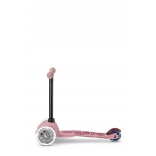 Тротинетка Mini Micro Deluxe Rock & Go LED Dusty Rose