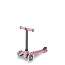 Тротинетка Mini Micro Deluxe Rock & Go LED Dusty Rose