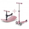 Тротинетка Mini Micro Deluxe Rock & Go LED Dusty Rose