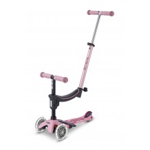 Тротинетка Mini Micro Deluxe Rock & Go LED Dusty Rose