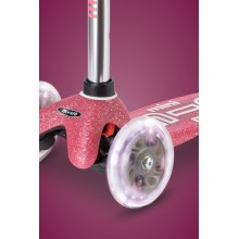 Тротинетка Micro Mini Deluxe Glitter LED