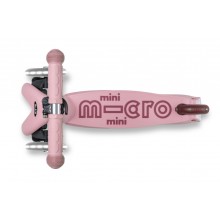 Тротинетка Mini Micro Deluxe Rock & Go LED Dusty Rose
