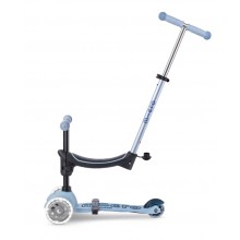 Тротинетка Mini Micro Deluxe Rock & Go LED Ocean Slate
