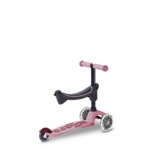 Тротинетка Mini Micro Deluxe Rock & Go LED Dusty Rose