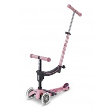 Тротинетка Mini Micro Deluxe Rock & Go LED Dusty Rose