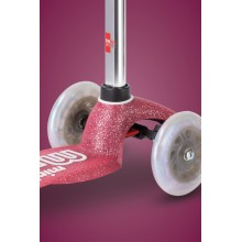 Тротинетка Micro Mini Deluxe Glitter LED