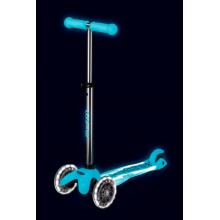 Тротинетка Mini Micro Deluxe Glow LED Plus Glacier Aqua