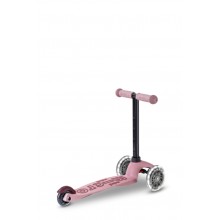 Тротинетка Mini Micro Deluxe Rock & Go LED Dusty Rose