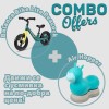 Combo Offers Balance Bike Lite Peacock+Air Hopper II Aqua